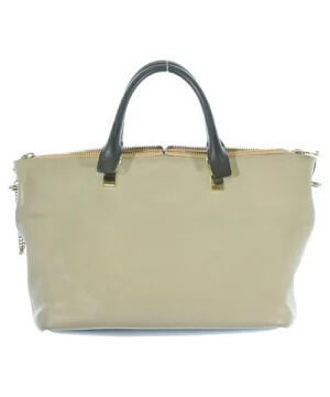 Chloe Baylee Tote bag dark handles White